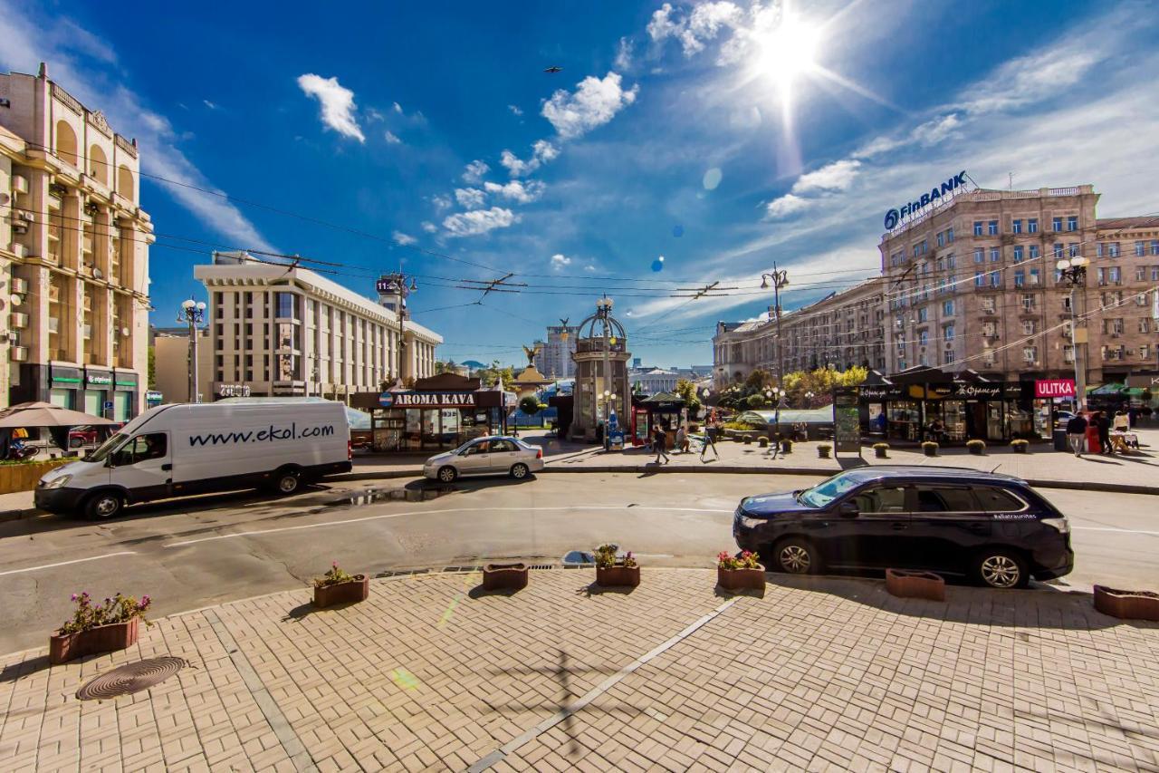 Two-Room Apartments On Maidan Nezavisimosti Kiev Ngoại thất bức ảnh